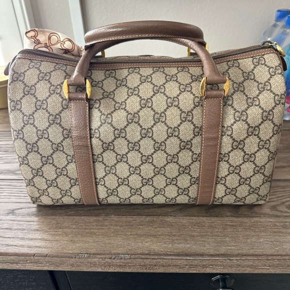 Gucci PVC Vintage Boston bag - Picture 2 of 8